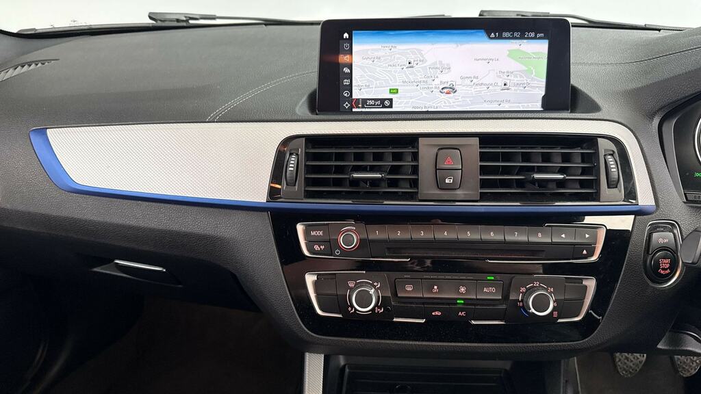 BMW 1 Series Hatchback Blue #8