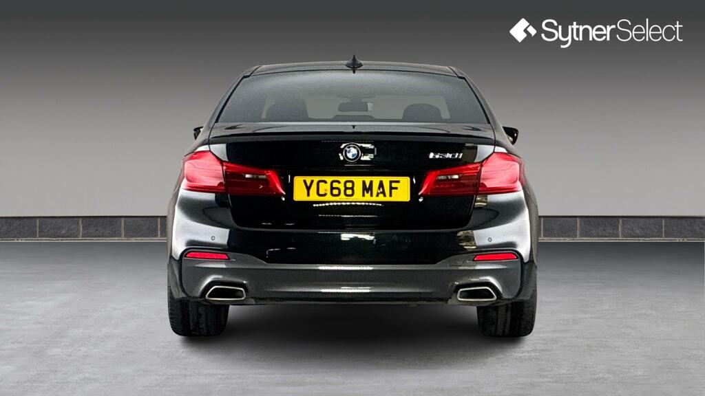 BMW 5 Series 530I M Sport YC68MAF Black #5