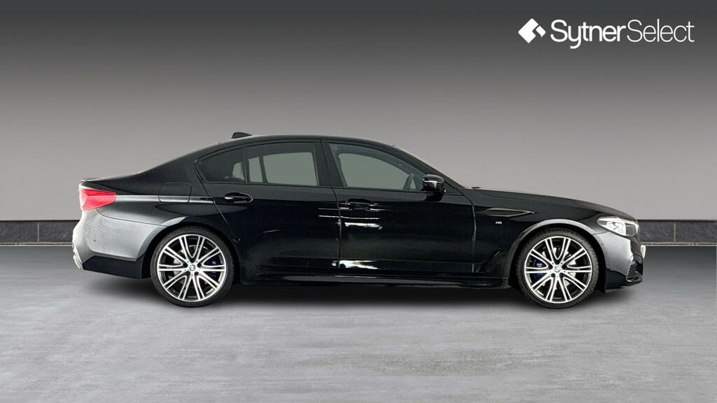 BMW 5 Series 530I M Sport YC68MAF Black #3