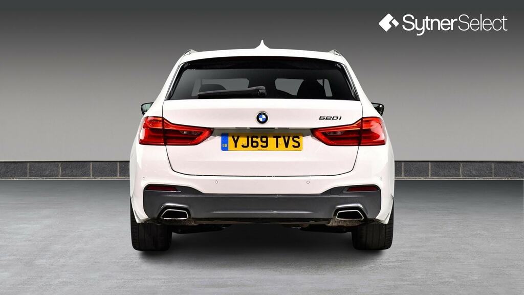 BMW 5 Series 520I M Sport White #5