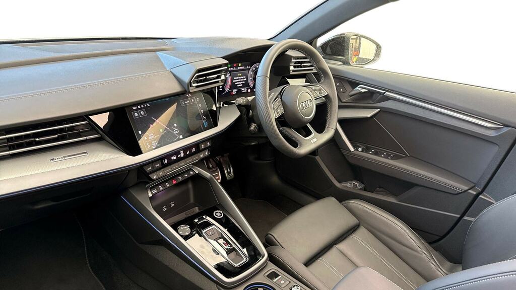 Audi A3 1.5 Tfsi 150 S Line S Tronic Tech Pack FG75UKX Black #2