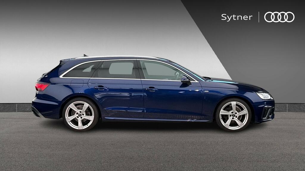 Audi A4 Avant 35 Tfsi S Line S Tronic BT72MWX Blue #4