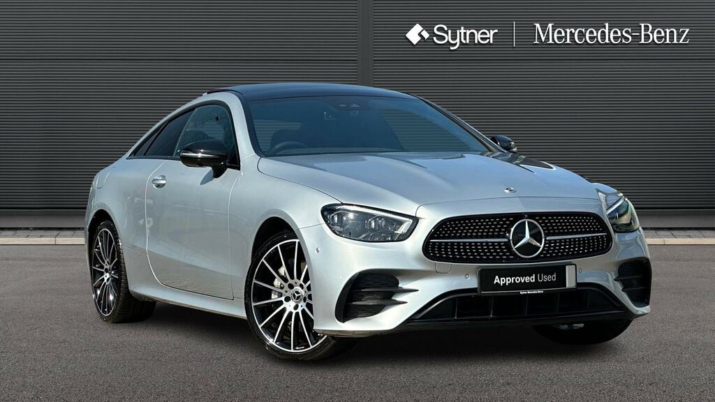 Mercedes-Benz E Class E450 4Matic Amg Line Night Ed Prem 9G-tronic Silver