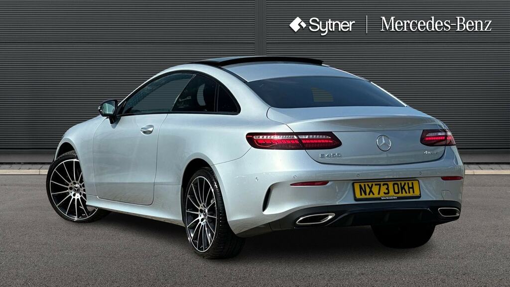 Mercedes-Benz E Class E450 4Matic Amg Line Night Ed Prem 9G-tronic Silver #2