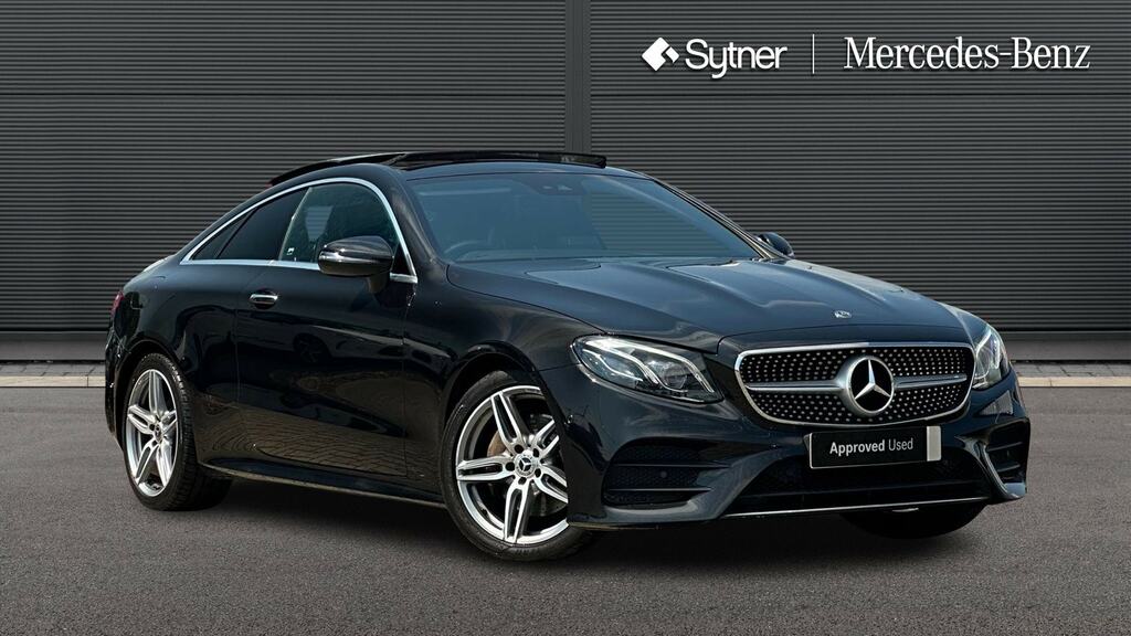 Mercedes-Benz E Class E220d Amg Line Premium Plus 9G-tronic KP67VWC Black