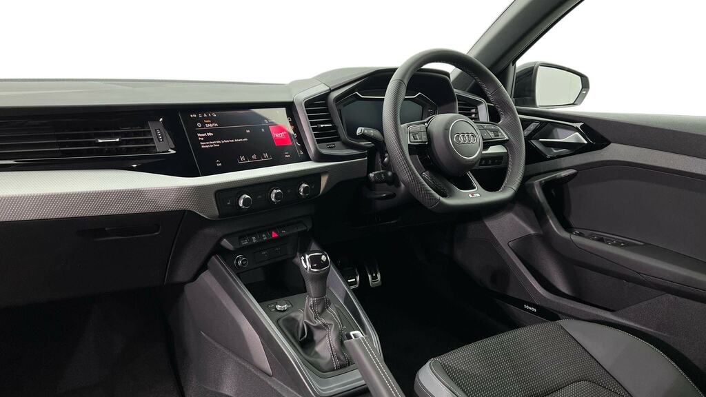 Audi A1 30 Tfsi Black Edition S Tronic Tech Pack FH25CSY Silver #2
