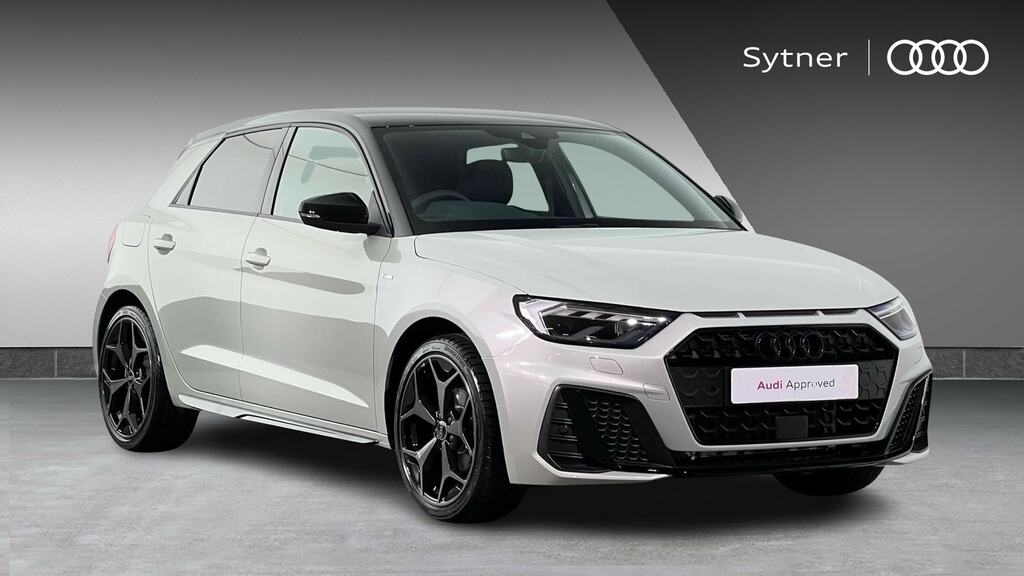 Audi A1 30 Tfsi Black Edition S Tronic Tech Pack Silver