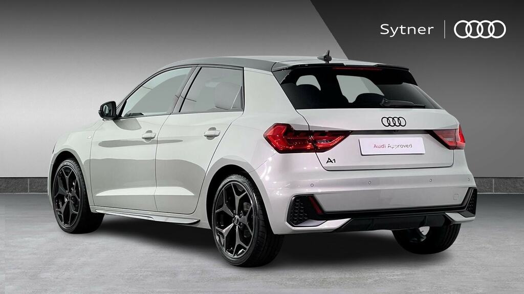 Audi A1 30 Tfsi Black Edition S Tronic Tech Pack FH25CSY Silver #3