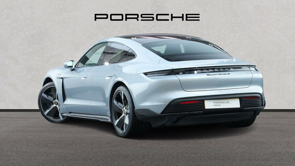 Porsche Taycan 560Kw Turbo S 93Kwh Silver #2