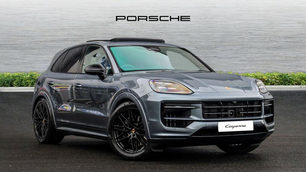 Porsche Cayenne E-hybrid Black Edition Tiptronic S Grey #3