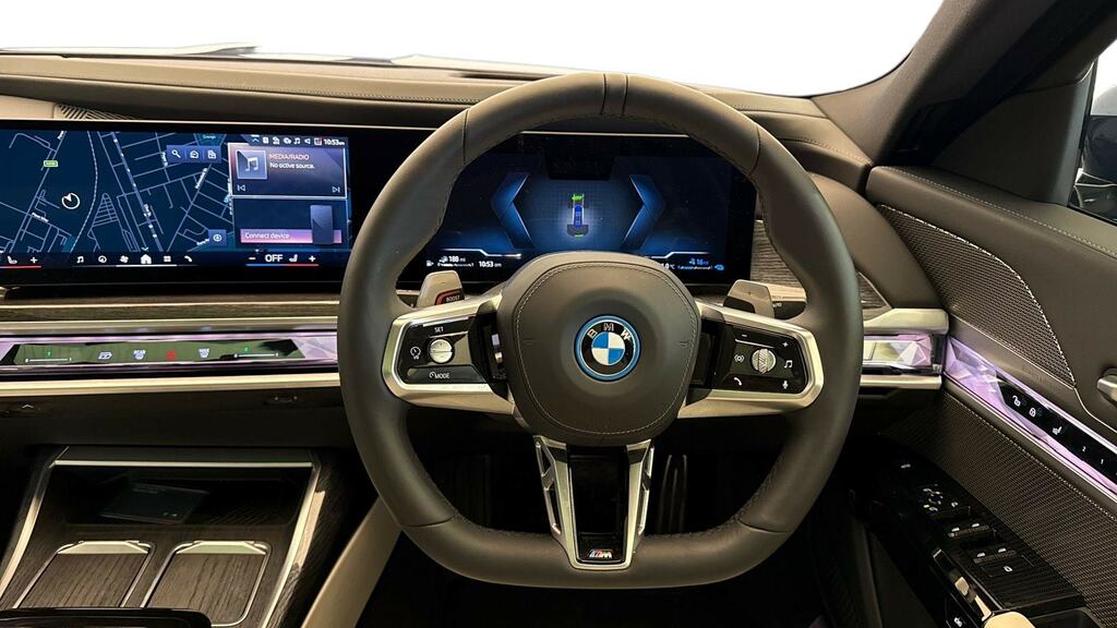BMW 7 Series 750E Xdrive M Sport Blue #5