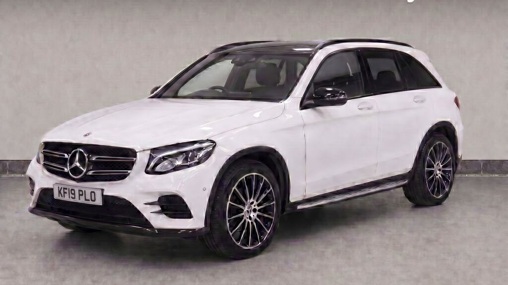 Mercedes-Benz GLC Class Glc 250 4Matic Amg Night Edition 9G-tronic White #2