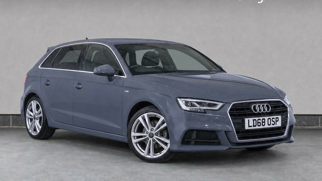 Audi A3 Sportback Tfsi S Line White #1