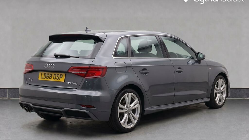Audi A3 Sportback Tfsi S Line White #4