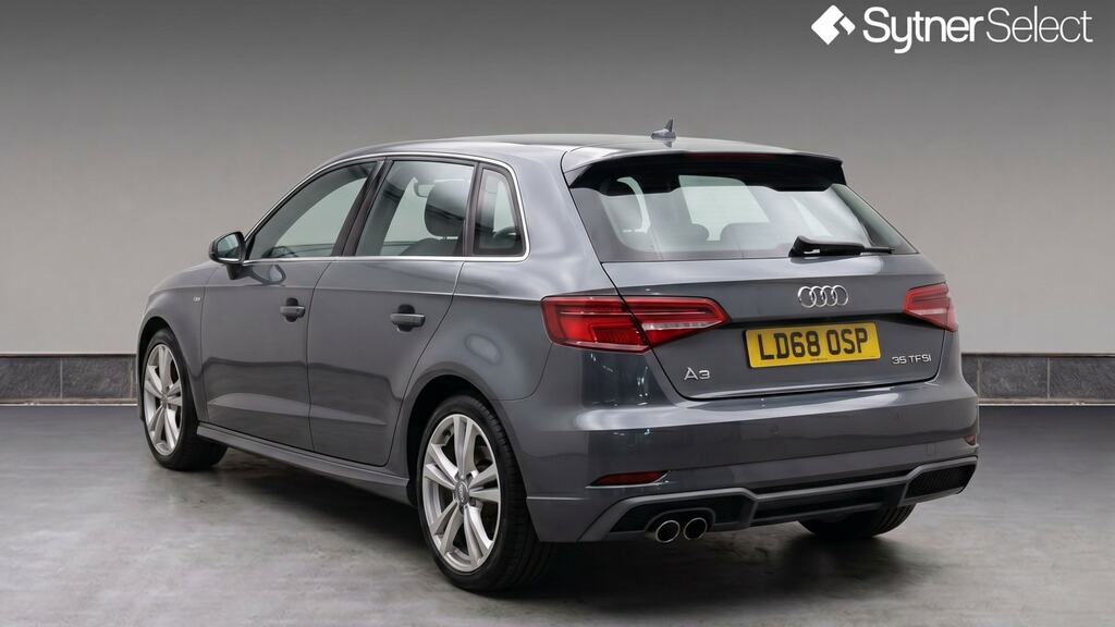 Audi A3 Sportback Tfsi S Line White #3