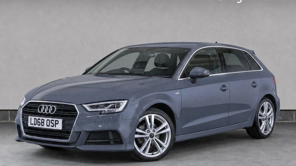 Audi A3 Sportback Tfsi S Line White #2