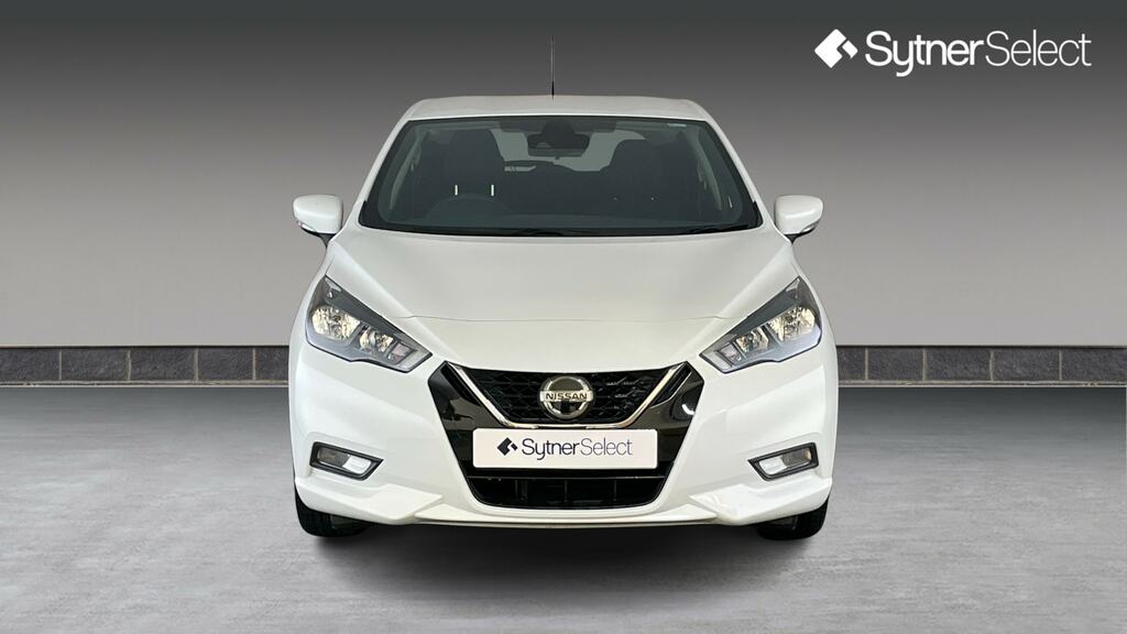 Nissan Micra 1.0 Ig-t 92 Acenta Cvt White #4