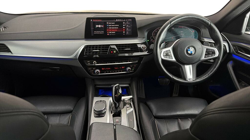 BMW 5 Series 520I M Sport Black #6