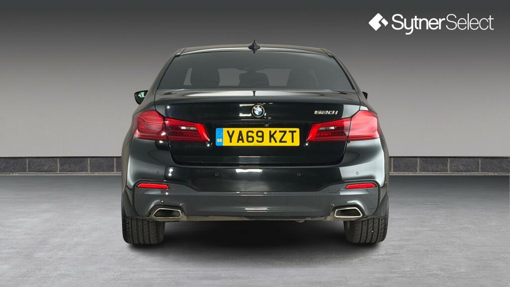 BMW 5 Series 520I M Sport Black #5