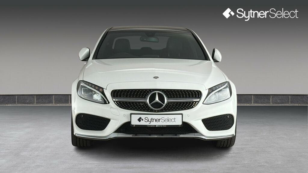 Mercedes-Benz C Class C200 Amg Line Premium 9G-tronic White #4