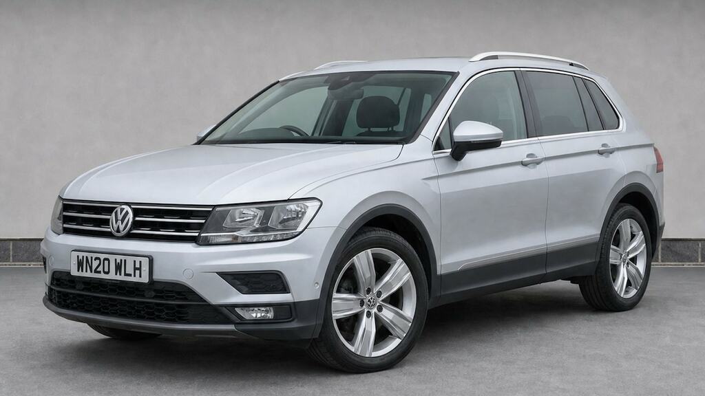 Volkswagen Tiguan Sel White #2