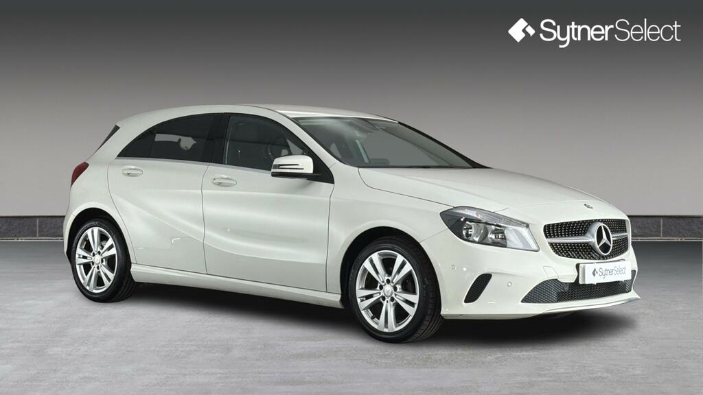 Mercedes-Benz A Class A 180 D Amg Line Executive White #1