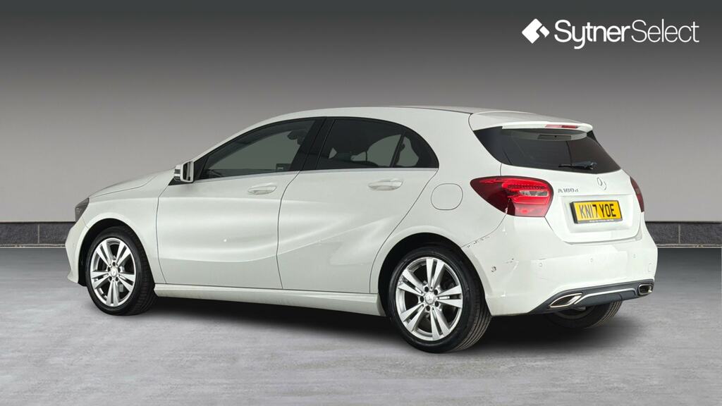 Mercedes-Benz A Class A 180 D Amg Line Executive White #2