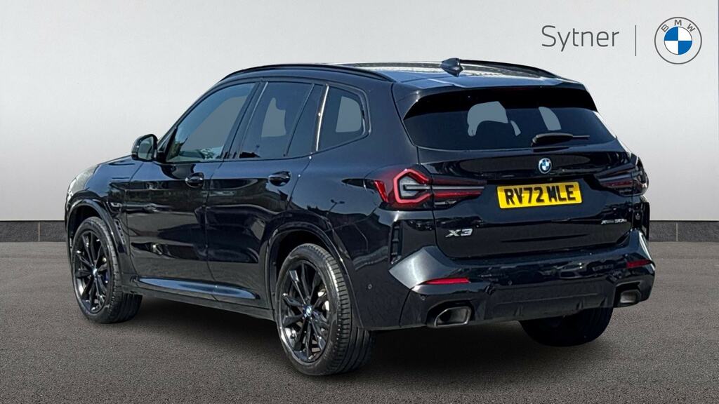 BMW X3 Xdrive 30E M Sport Techpro Pack RV72MLE Black #2
