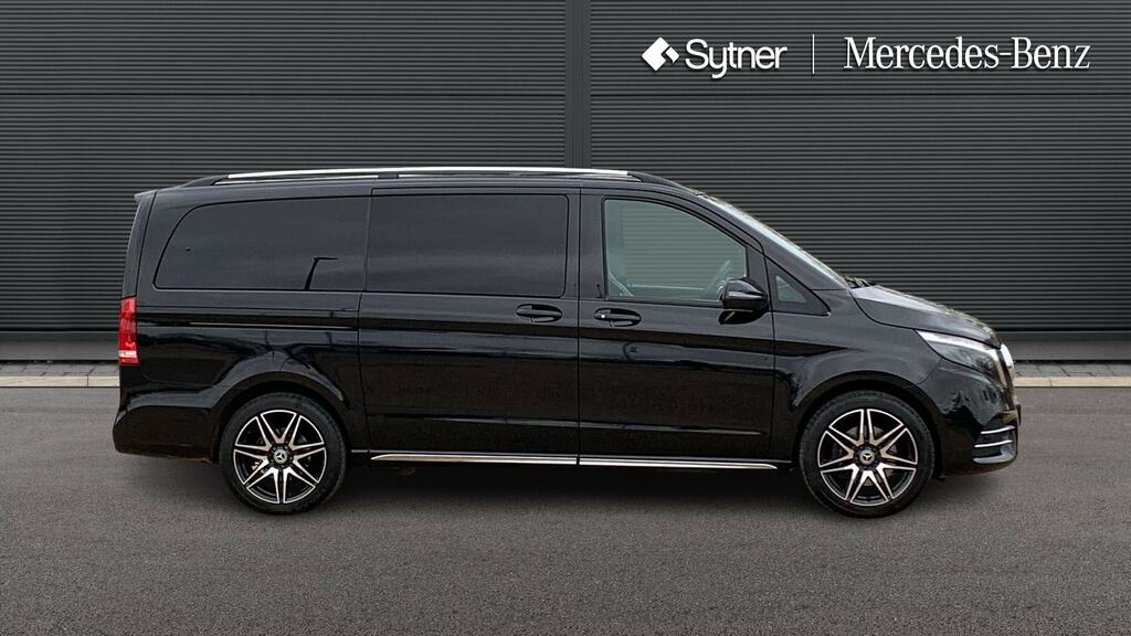 Mercedes-Benz V Class V300 D 237 Amg Line 9G-tronic Long Black #4