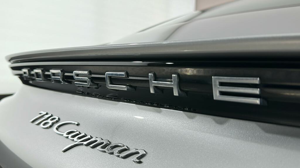 Porsche 718 Cayman 2.5 S Pdk Silver #24