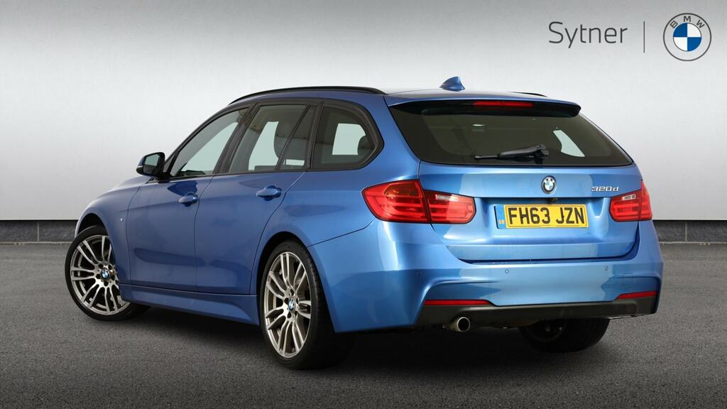 BMW 3 Series 320D M Sport Step Professional Media Blue #2