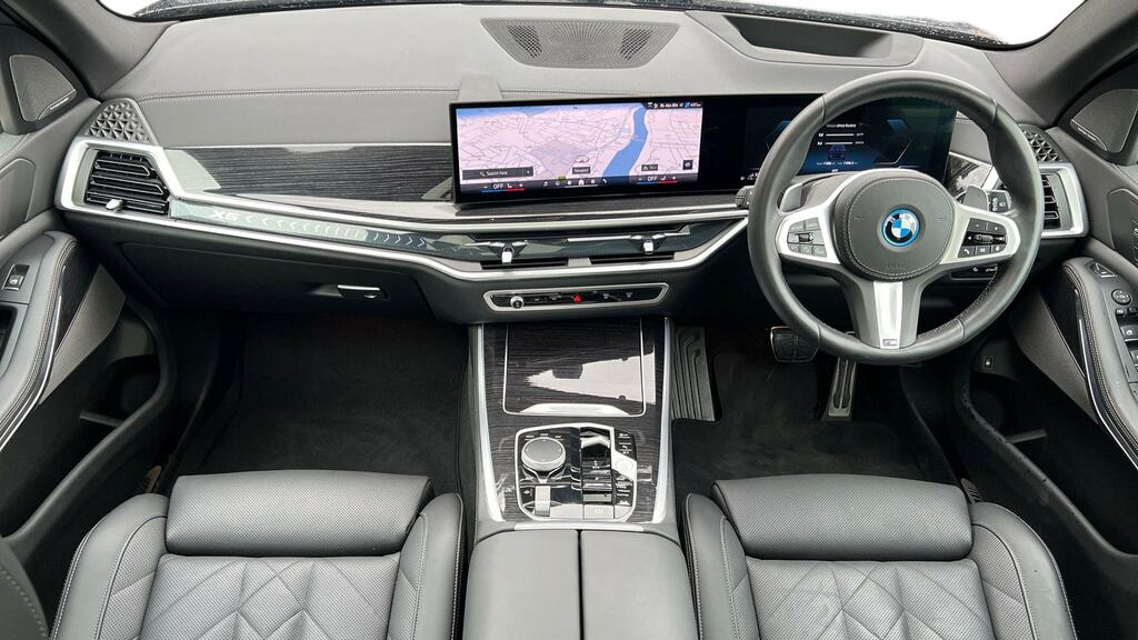 BMW X5 Xdrive50e M Sport Techpro Pack Blue #4