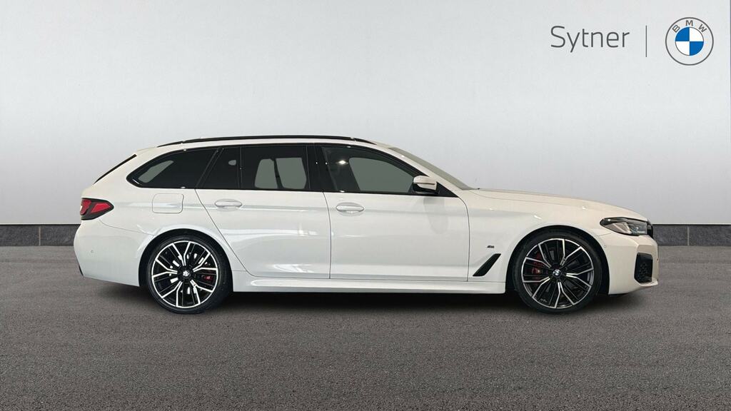 BMW 5 Series 520D Mht M Sport Step Pro Pack White #3