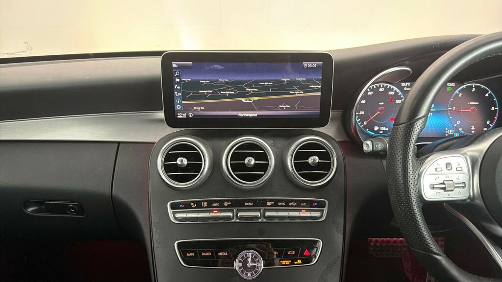 Mercedes-Benz C Class C 300 Amg Line Premium Black #11