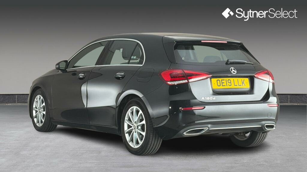 Mercedes-Benz A Class A180d Sport Black #2