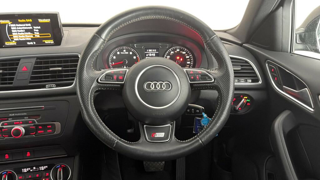 Audi Q3 2.0 Tdi S Line Plus Quattro Euro 6 Ss Blue #8