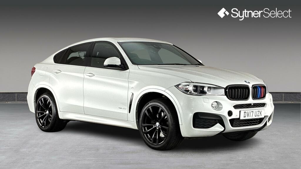 BMW X6 Xdrive40d M Sport Step White