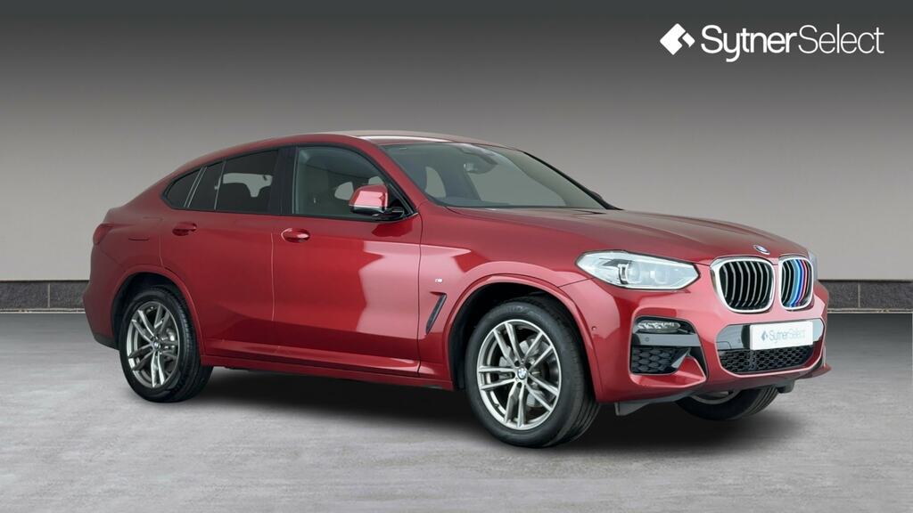 BMW X4 Xdrive20d Mht M Sport Step Red