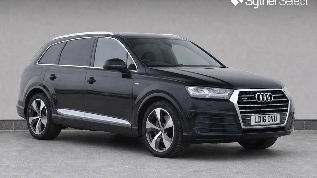 Audi Q7 3.0 Tdi Quattro S Line Tip Black