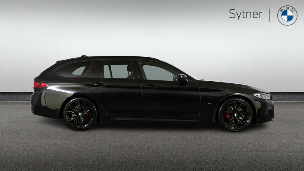 BMW 5 Series 520D Mht M Sport Step Pro Pack Black #3