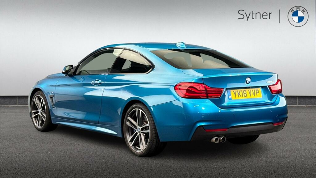BMW 4 Series Gran Coupe 420I M Sport Professional Media Blue #2