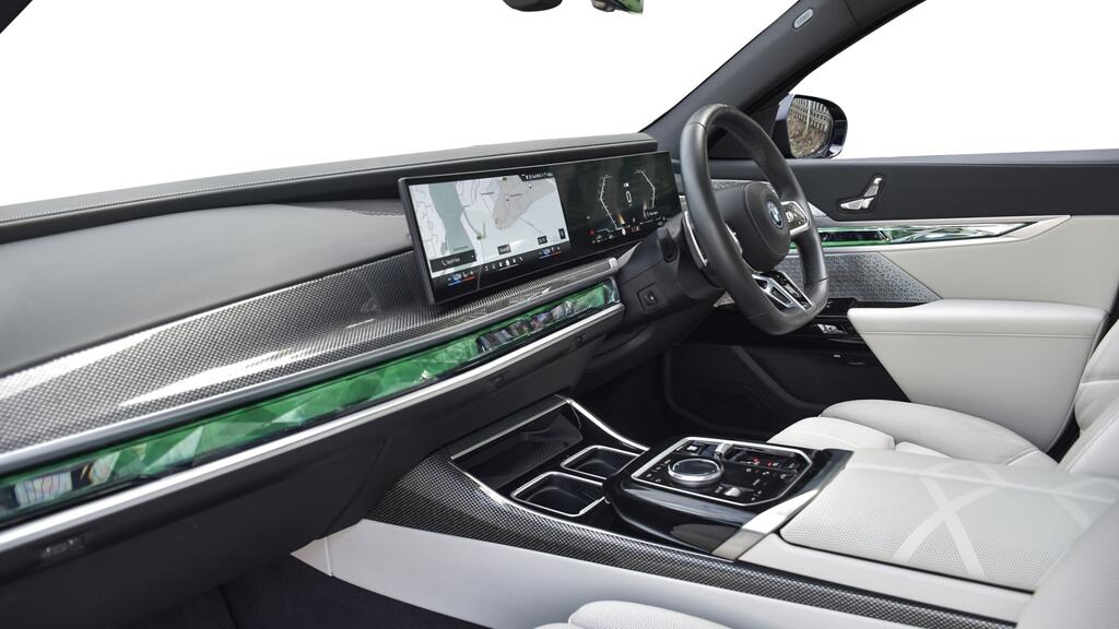 BMW 7 Series 750E Xdrive M Sport Blue #10