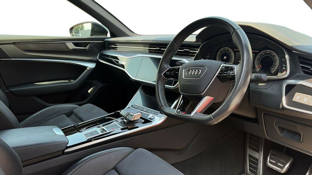 Audi A6 Saloon 45 Tfsi 265 Quattro Black Edition S Tronic Red #6