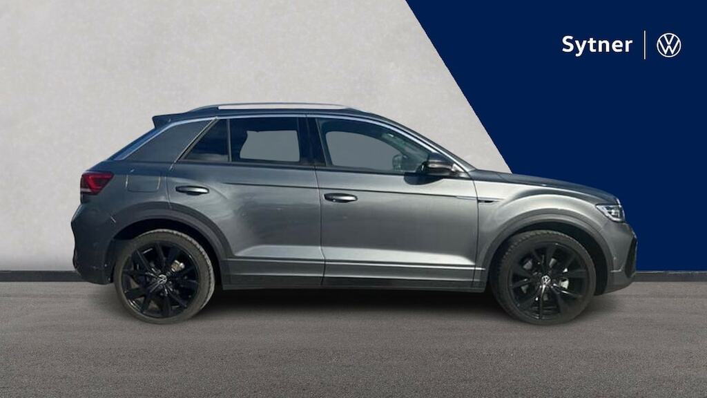 Volkswagen T-Roc 1.5 Tsi R-line Dsg HG24LGX Grey #4