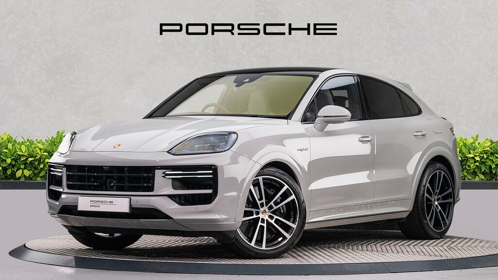 Porsche Cayenne Turbo E-hybrid Tiptronic S Grey #3