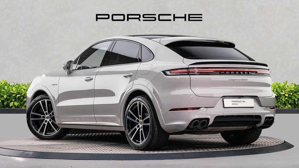 Porsche Cayenne Turbo E-hybrid Tiptronic S Grey #5