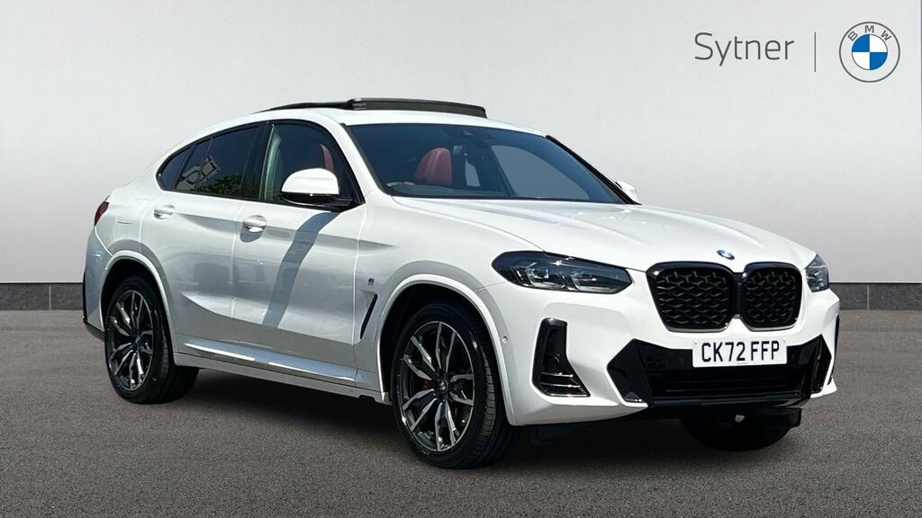 BMW X4 Xdrive20d Mht M Sport Step Pro Pack White
