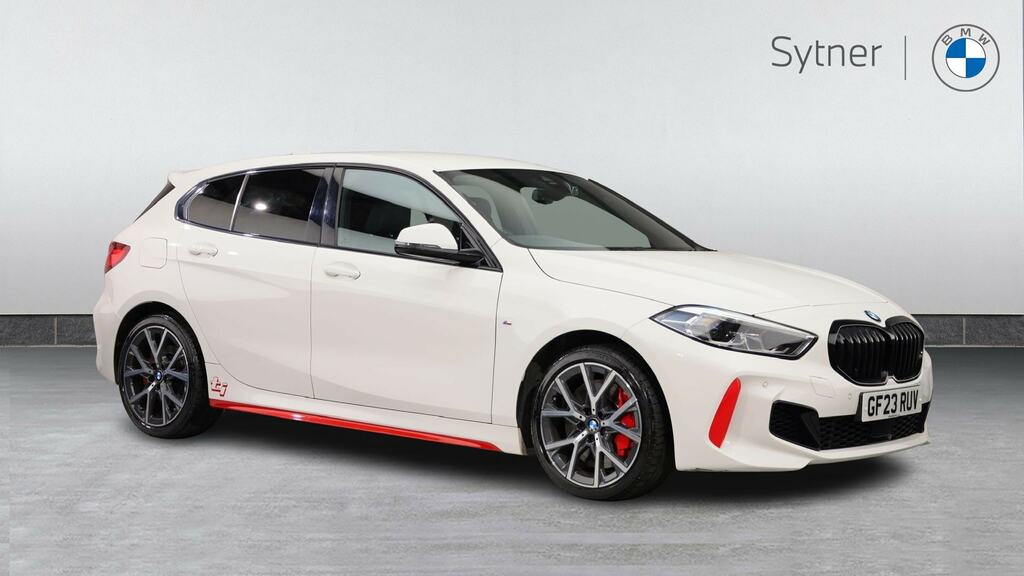 BMW 1 Series 128Ti Step White