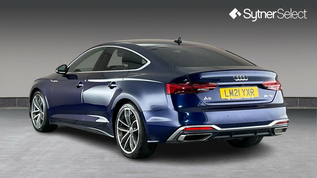 Audi A5 35 Tdi S Line S Tronic LM21YXR Blue #2
