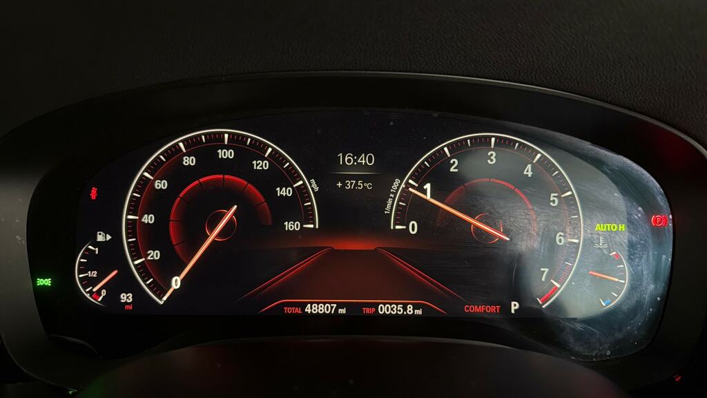 BMW 5 Series 530E M Sport Black #13